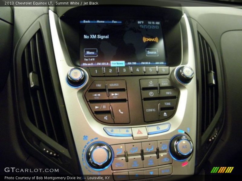 Summit White / Jet Black 2013 Chevrolet Equinox LT
