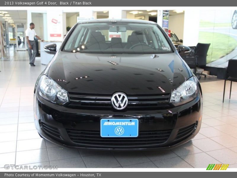 Black / Titan Black 2013 Volkswagen Golf 4 Door