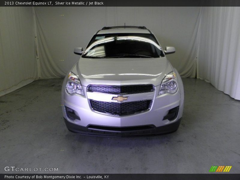 Silver Ice Metallic / Jet Black 2013 Chevrolet Equinox LT