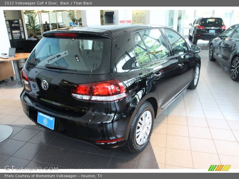 Black / Titan Black 2013 Volkswagen Golf 4 Door
