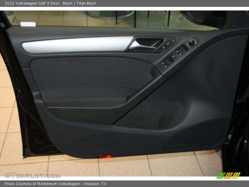 Black / Titan Black 2013 Volkswagen Golf 4 Door