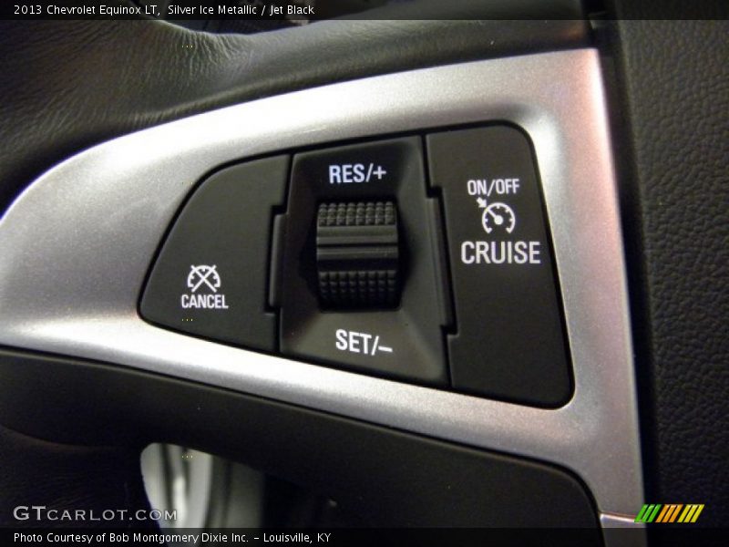 Silver Ice Metallic / Jet Black 2013 Chevrolet Equinox LT