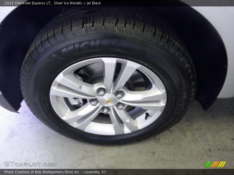 Silver Ice Metallic / Jet Black 2013 Chevrolet Equinox LT