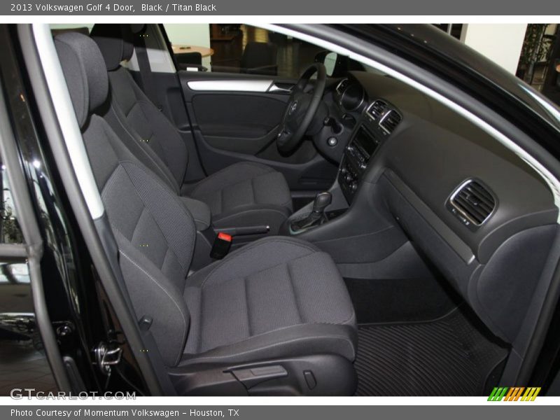 Black / Titan Black 2013 Volkswagen Golf 4 Door
