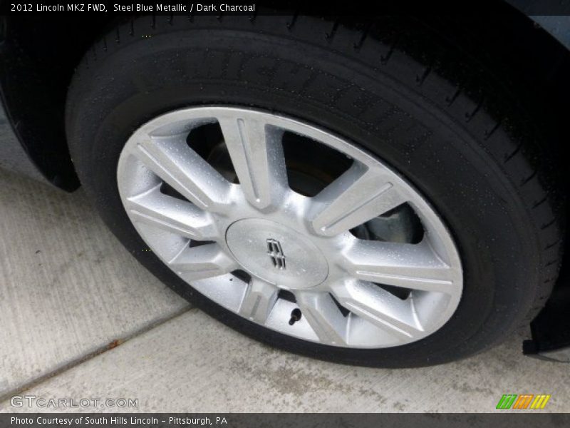 Steel Blue Metallic / Dark Charcoal 2012 Lincoln MKZ FWD