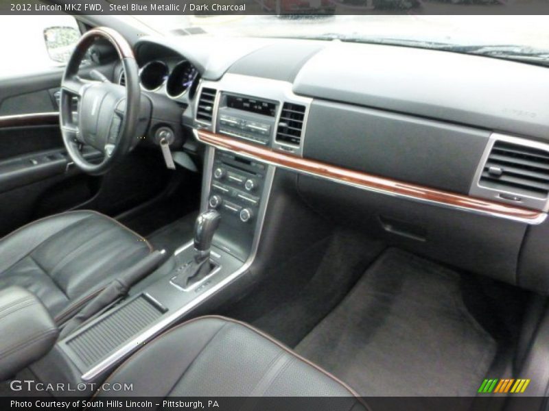 Steel Blue Metallic / Dark Charcoal 2012 Lincoln MKZ FWD