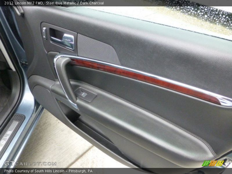 Steel Blue Metallic / Dark Charcoal 2012 Lincoln MKZ FWD