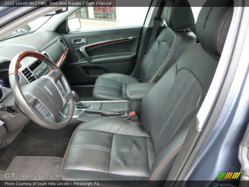 Steel Blue Metallic / Dark Charcoal 2012 Lincoln MKZ FWD