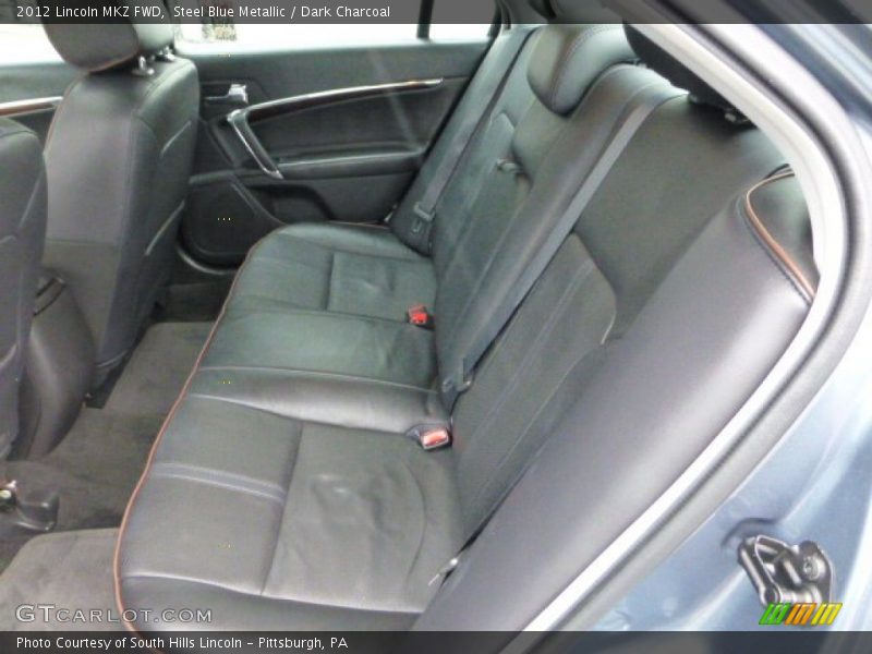 Steel Blue Metallic / Dark Charcoal 2012 Lincoln MKZ FWD