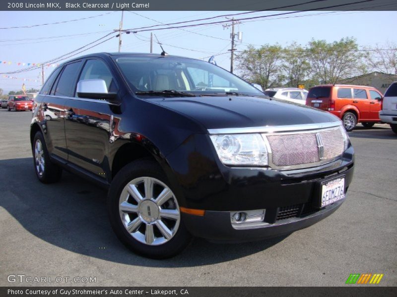 Black Clearcoat / Light Camel 2008 Lincoln MKX