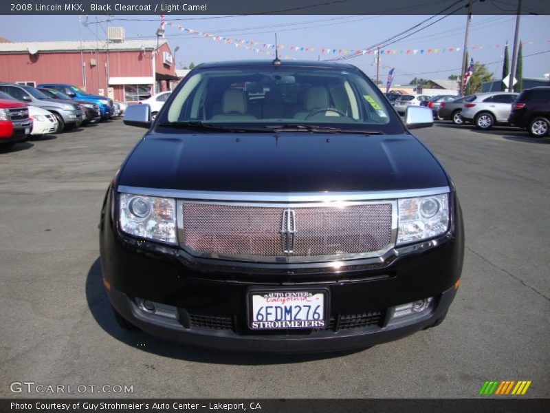 Black Clearcoat / Light Camel 2008 Lincoln MKX