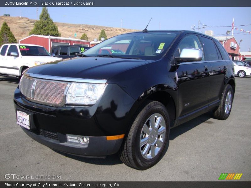 Black Clearcoat / Light Camel 2008 Lincoln MKX