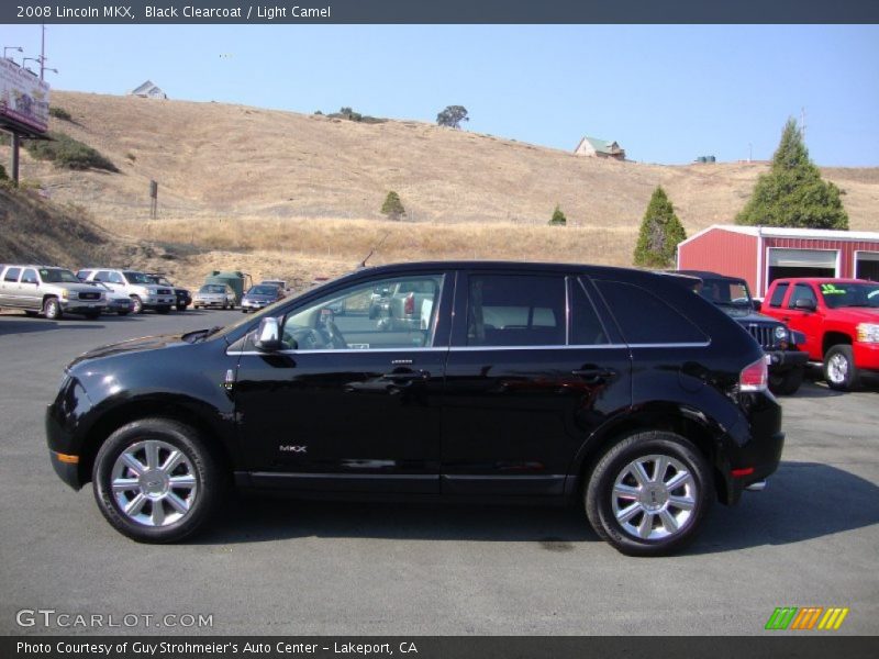 Black Clearcoat / Light Camel 2008 Lincoln MKX