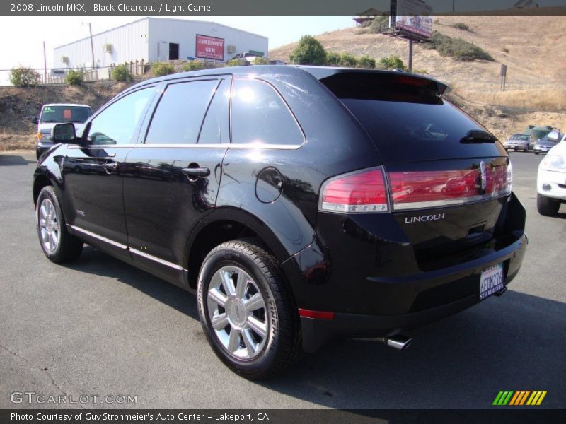 Black Clearcoat / Light Camel 2008 Lincoln MKX