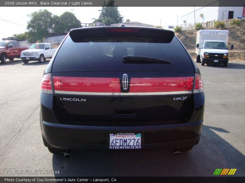 Black Clearcoat / Light Camel 2008 Lincoln MKX