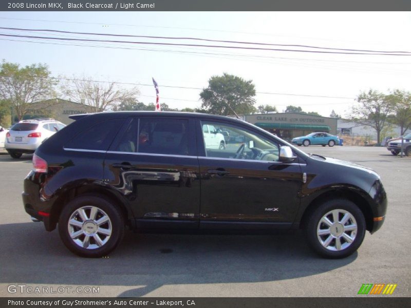 Black Clearcoat / Light Camel 2008 Lincoln MKX