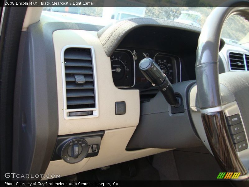 Black Clearcoat / Light Camel 2008 Lincoln MKX