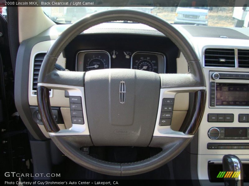 Black Clearcoat / Light Camel 2008 Lincoln MKX