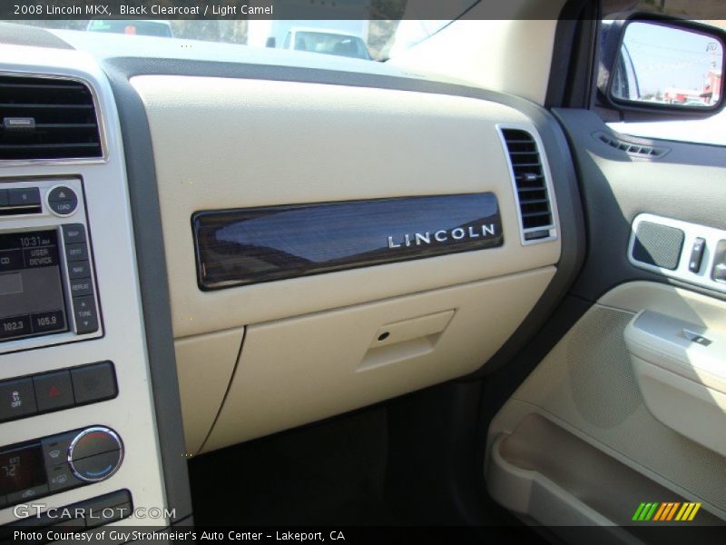 Black Clearcoat / Light Camel 2008 Lincoln MKX