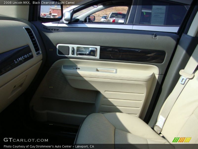 Black Clearcoat / Light Camel 2008 Lincoln MKX
