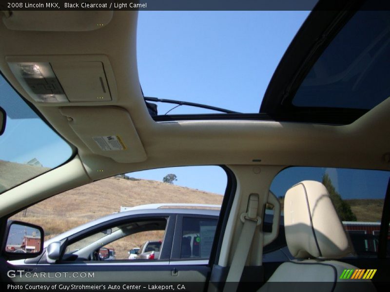 Black Clearcoat / Light Camel 2008 Lincoln MKX