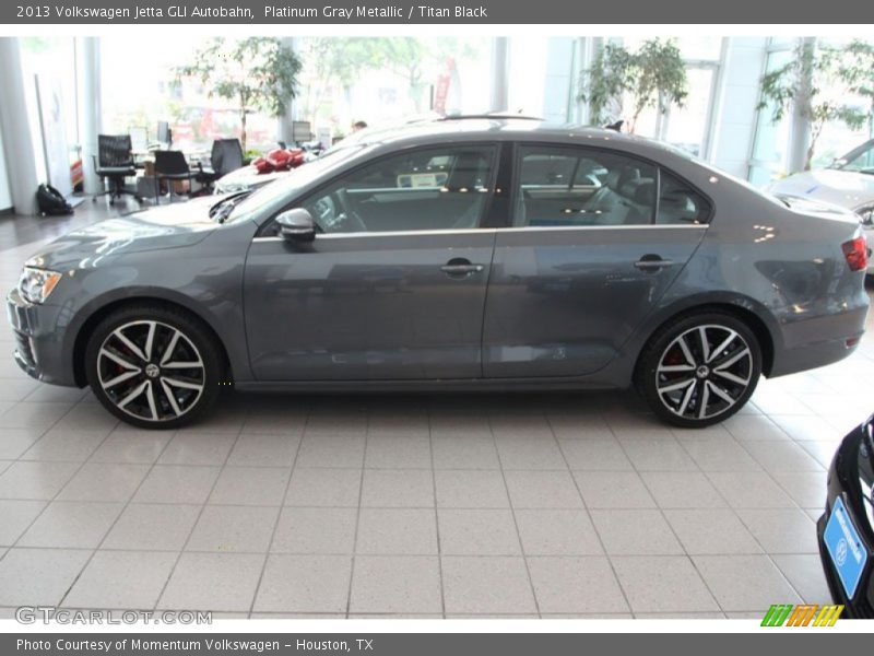 Platinum Gray Metallic / Titan Black 2013 Volkswagen Jetta GLI Autobahn