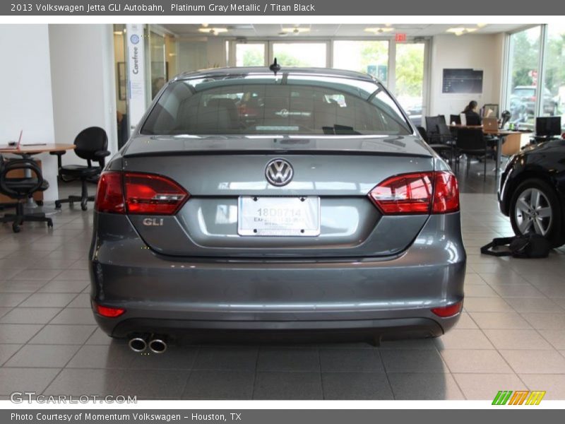 Platinum Gray Metallic / Titan Black 2013 Volkswagen Jetta GLI Autobahn