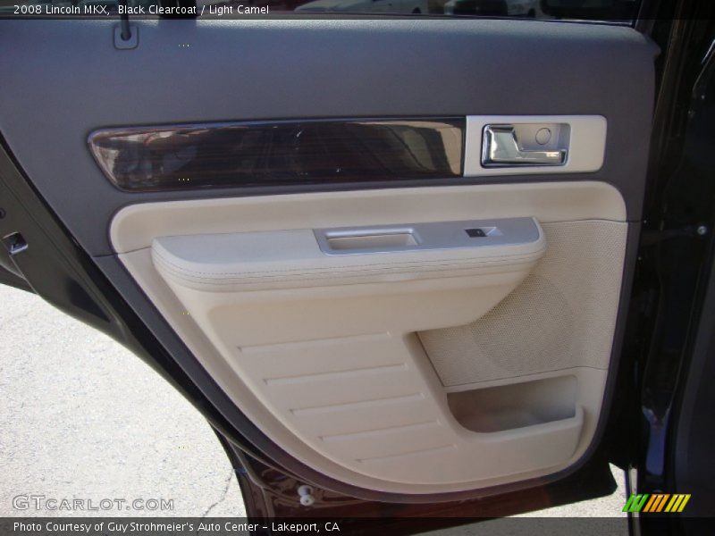 Black Clearcoat / Light Camel 2008 Lincoln MKX