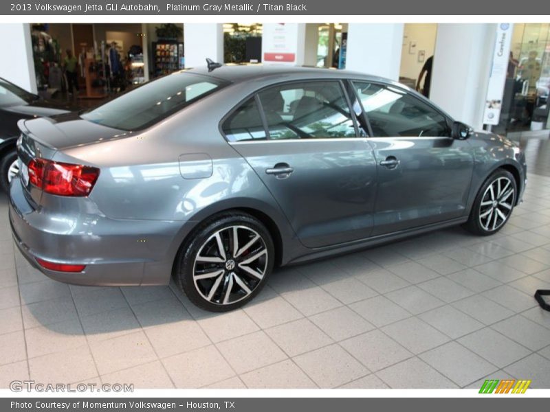 Platinum Gray Metallic / Titan Black 2013 Volkswagen Jetta GLI Autobahn