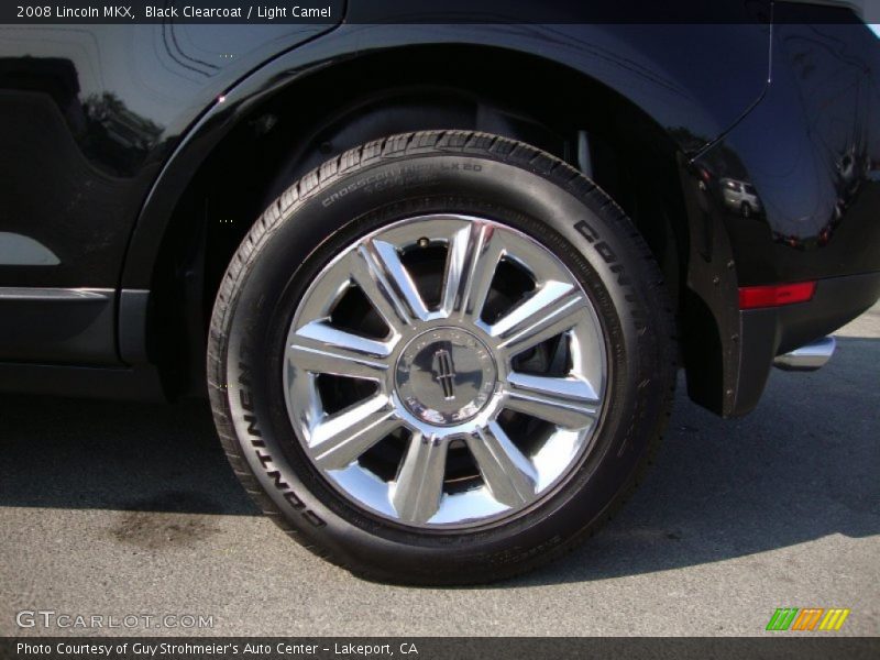 Black Clearcoat / Light Camel 2008 Lincoln MKX