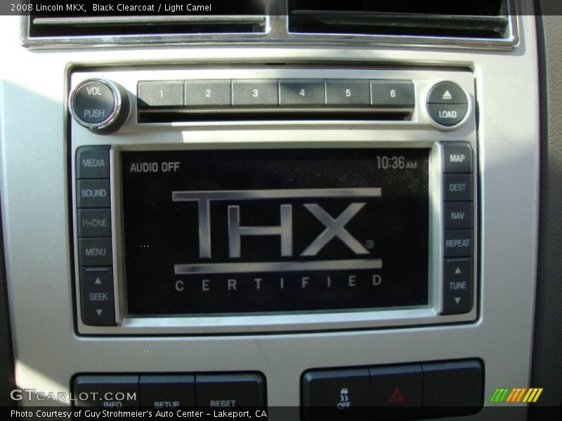 Black Clearcoat / Light Camel 2008 Lincoln MKX