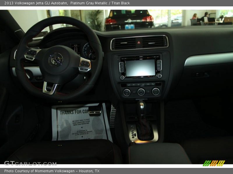 Platinum Gray Metallic / Titan Black 2013 Volkswagen Jetta GLI Autobahn