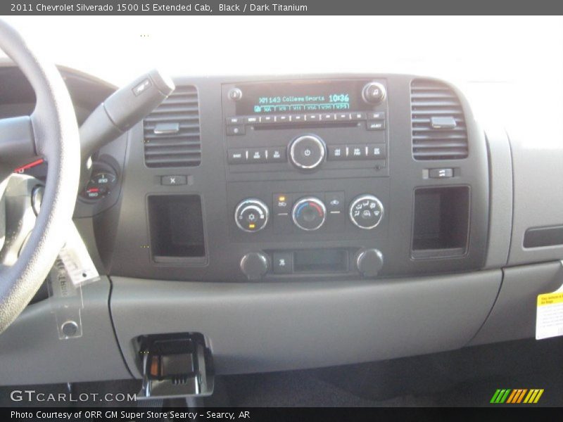 Black / Dark Titanium 2011 Chevrolet Silverado 1500 LS Extended Cab