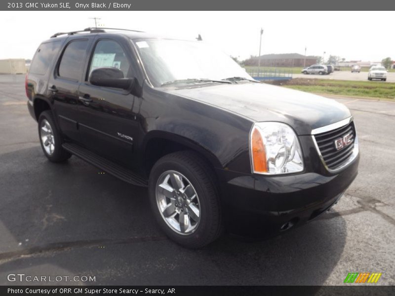 Onyx Black / Ebony 2013 GMC Yukon SLE