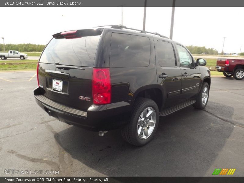 Onyx Black / Ebony 2013 GMC Yukon SLE