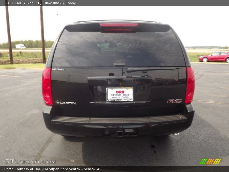 Onyx Black / Ebony 2013 GMC Yukon SLE
