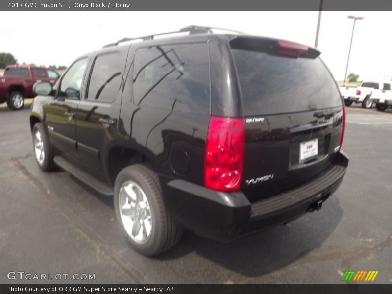 Onyx Black / Ebony 2013 GMC Yukon SLE