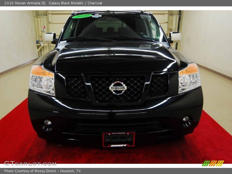 Galaxy Black Metallic / Charcoal 2010 Nissan Armada SE