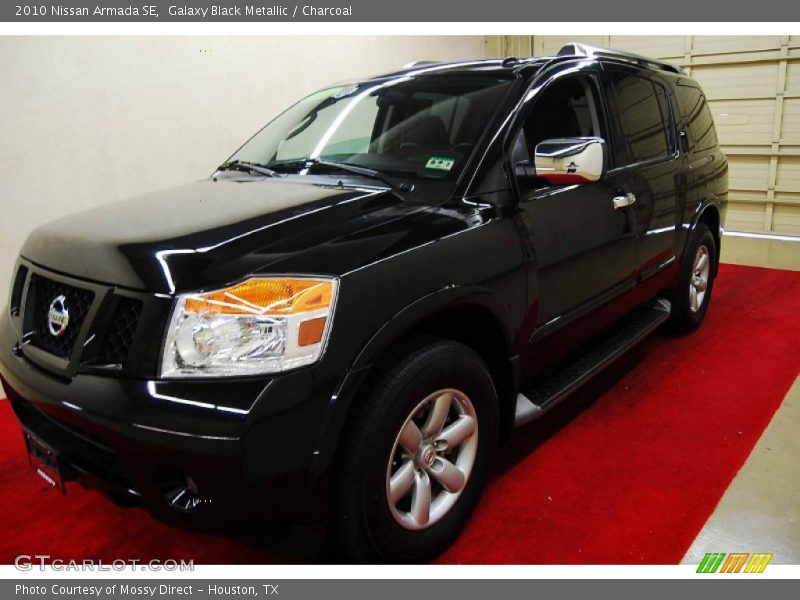 Galaxy Black Metallic / Charcoal 2010 Nissan Armada SE