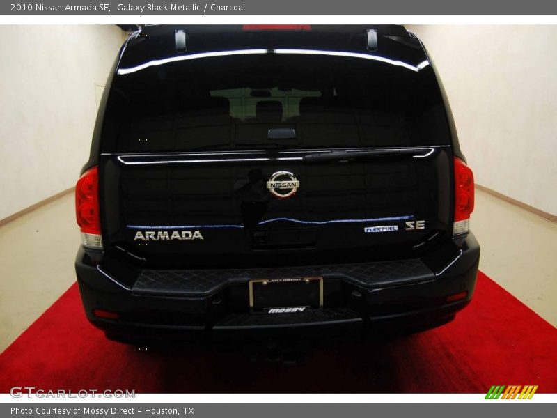 Galaxy Black Metallic / Charcoal 2010 Nissan Armada SE