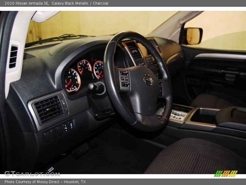 Galaxy Black Metallic / Charcoal 2010 Nissan Armada SE