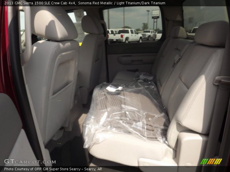 Sonoma Red Metallic / Light Titanium/Dark Titanium 2013 GMC Sierra 1500 SLE Crew Cab 4x4