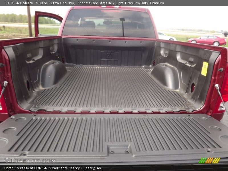Sonoma Red Metallic / Light Titanium/Dark Titanium 2013 GMC Sierra 1500 SLE Crew Cab 4x4