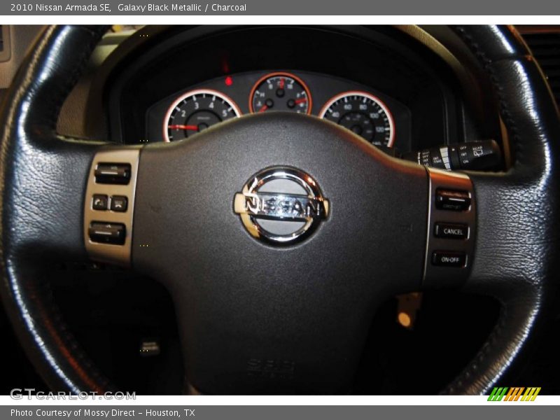 Galaxy Black Metallic / Charcoal 2010 Nissan Armada SE