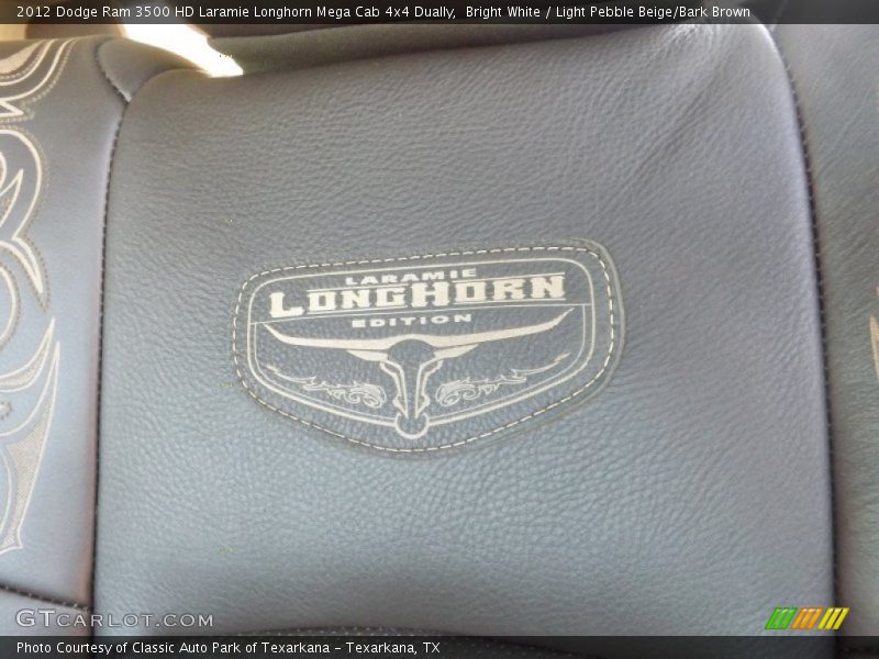  2012 Ram 3500 HD Laramie Longhorn Mega Cab 4x4 Dually Logo