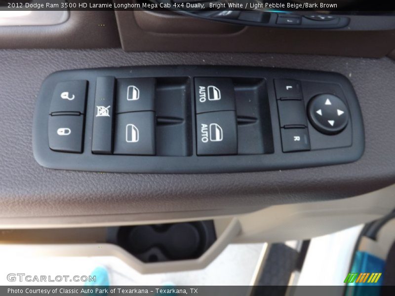 Controls of 2012 Ram 3500 HD Laramie Longhorn Mega Cab 4x4 Dually