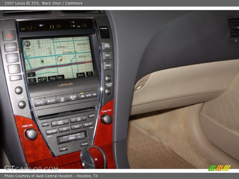 Black Onyx / Cashmere 2007 Lexus ES 350