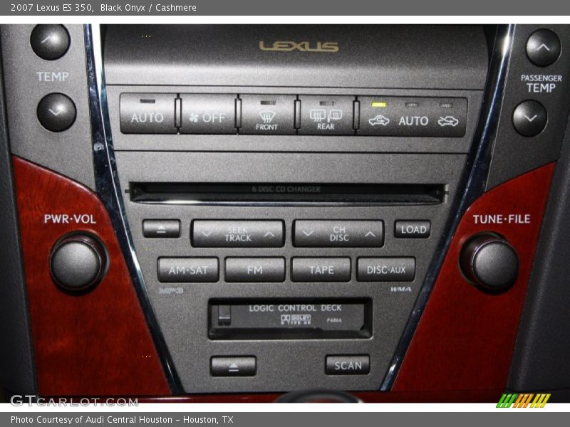 Black Onyx / Cashmere 2007 Lexus ES 350