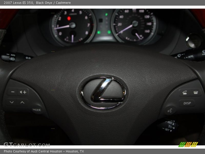 Black Onyx / Cashmere 2007 Lexus ES 350