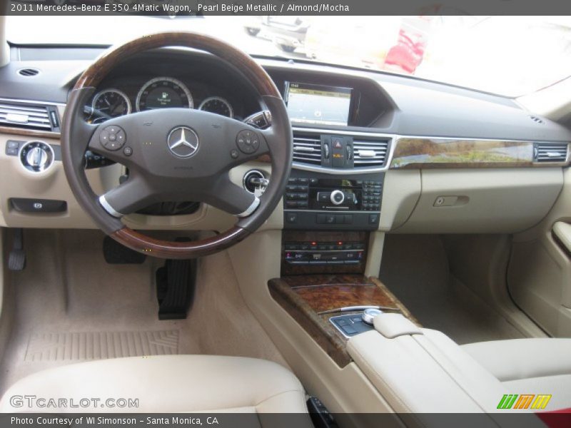 Pearl Beige Metallic / Almond/Mocha 2011 Mercedes-Benz E 350 4Matic Wagon